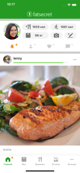 Fat Secret на айфон