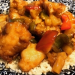 Гавайская тертая курица