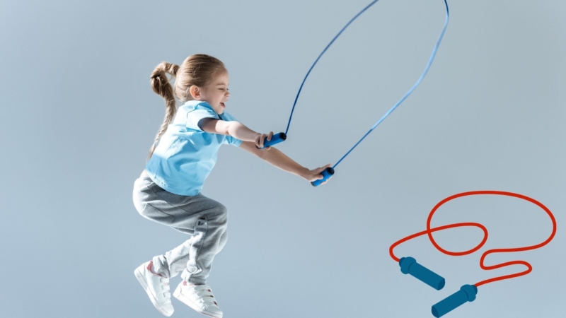 Скакалка - хороший способ сбросить лишний вес.